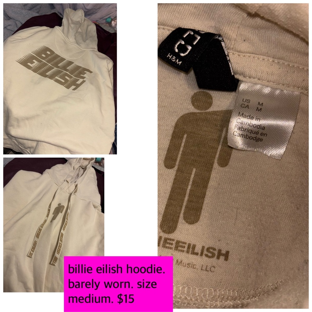 Billie Eilish Hoodie - Women’s Medium